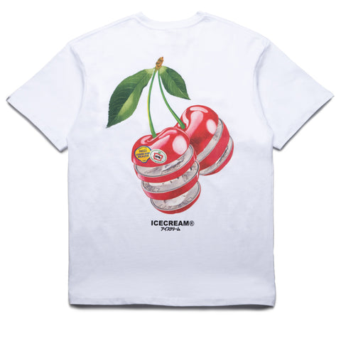 Ice Cream Quarters Tee - White
