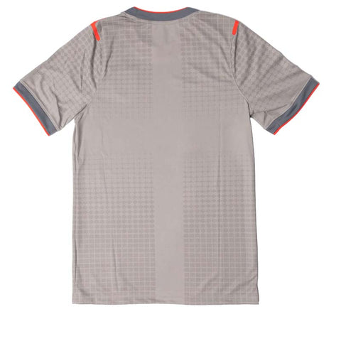 Women's Palace x England x Nike Soccer Top - Pewter Grey/Bright Crimson
