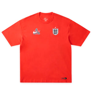 Palace x England x Nike Tee - Light Crimson