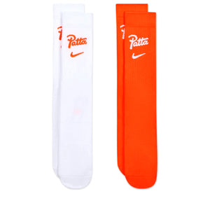 Patta x Netherlands x Nike Crew Socks (2 Pack) - White/Orange