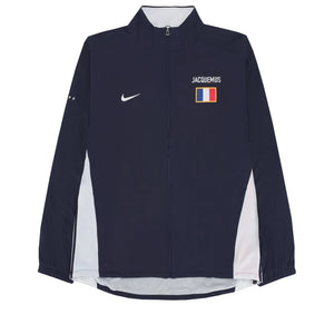 Jacquemus x France x Nike Reissue Track Jacket - Blackened Blue/White