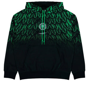 Slawn x Nigeria x Nike Fleece Hoodie - Black/Poison Green