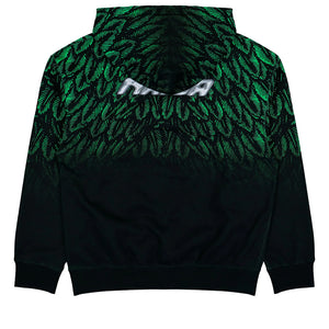 Slawn x Nigeria x Nike Fleece Hoodie - Black/Poison Green