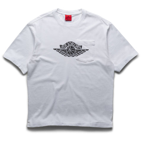 Jordan Flight Essentials Pocket Tee - White/Black