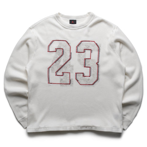 Jordan Thermal L/S Tee - Sail/Dark Team Red