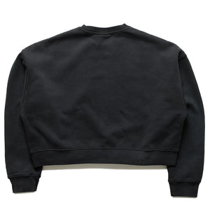 Jordan Essentials Cropped Fleece Crewneck - Black