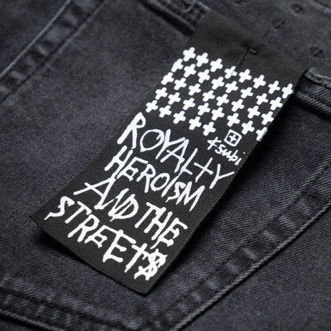Ksubi Chitch Roadhouse Repair Denim Pant - Black