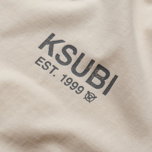 Ksubi State Halen Cut Off Tank - Ecru