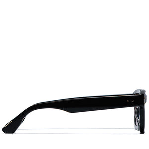 Krewe Carter Sunglasses - Black/Black Tea Polarized