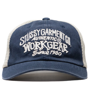 Stussy Workgear Trucker Hat - Navy