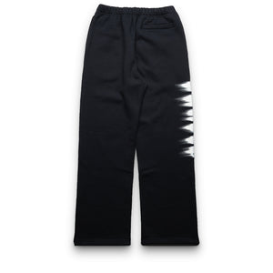 Purple Brand Smudged Gothic Sweatpant - Black