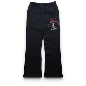 Purple Brand St. Violet Stripe Sweatpant - Black