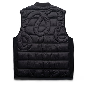 Malbon Run Club MRC Padded Vest - Jet Black
