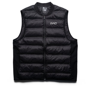 Malbon Run Club MRC Padded Vest - Jet Black