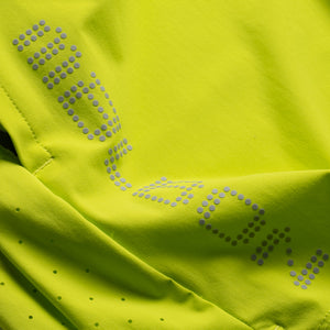 Malbon Run Club MRC Tech Short - Green Acid