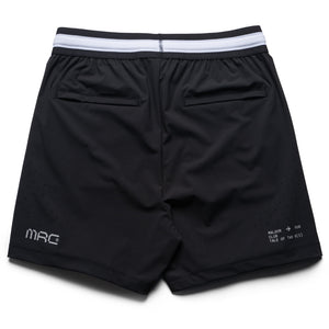 Malbon Run Club MRC Tech Shorts - Jet Black