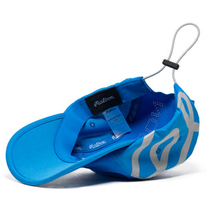 Malbon Run Club MRC 5 Panel Camper Hat - Directoire Blue