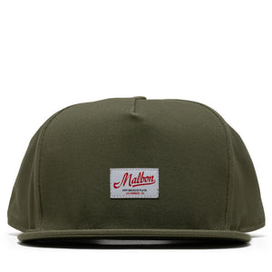 Malbon Golf Benchmark Snapback - Military Green