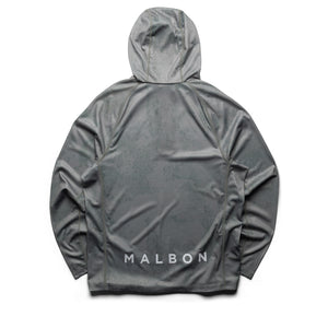 Malbon Golf And Tackle Sunshirt - Steel Ripple