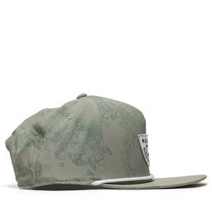 Malbon Golf And Tackle Snapback - Steel Ripple