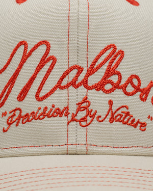Malbon Golf Precision Snapback - Ivory