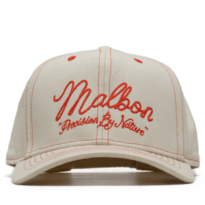Malbon Golf Precision Snapback - Ivory