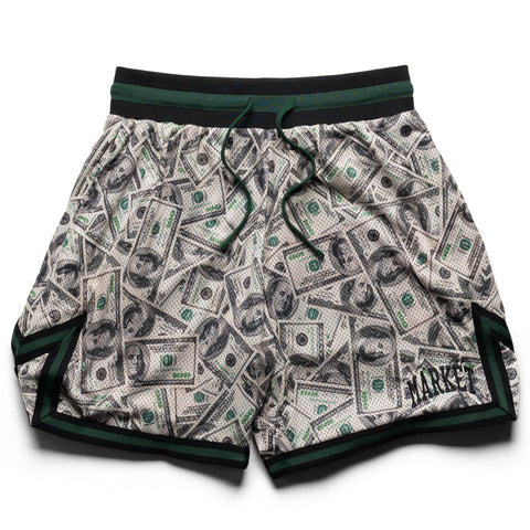 Market Money Arc Game Shorts - Green