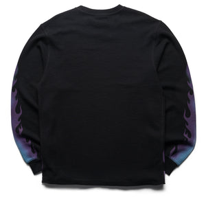 Market Through The Flames Thermal L/S Tee - Black
