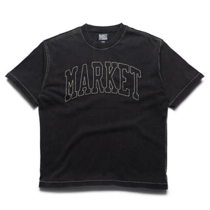 Market Big Stitch Tee - Black