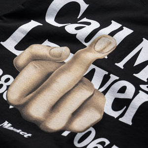 Market Flip The Bird Tee - Black