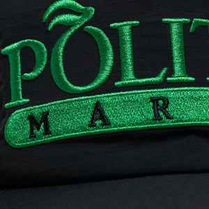 Market x Politics Ripstop 5 Panel Hat - Black