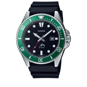 Casio Analog Watch - Black/Green
