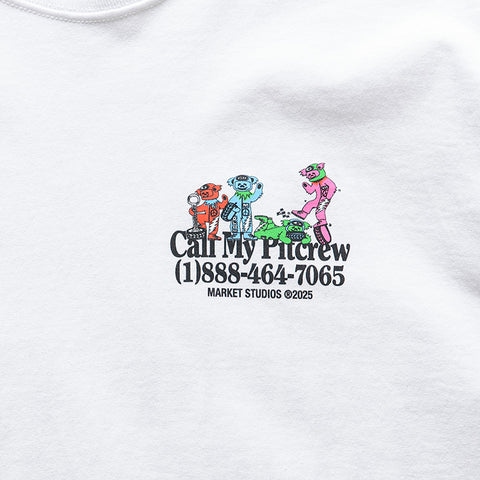 Market x Grateful Dead Call My Pitcrew Tee - White