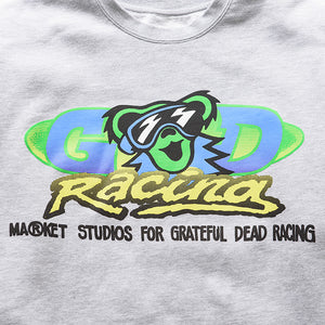 Market x Grateful Dead Racing Crewneck - Ash Grey