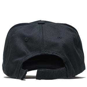 Metalwood Studio Metal Logo 5 Panel Hat - Black
