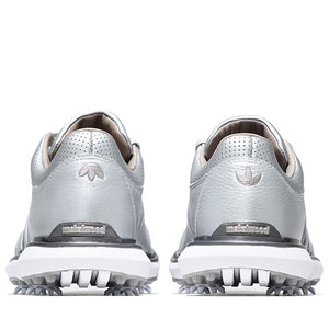 Metalwood Studio x Adidas MC70 Golf Shoes - Silver Metallic/Iron Metallic