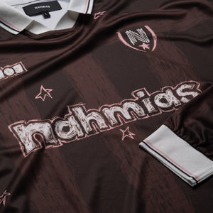 Nahmias Scribble L/S Soccer Jersey - Brown