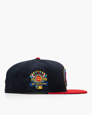 New Era x Politics Chicago Cubs 59Fifty - Navy/Scarlet