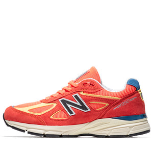 New Balance Made in USA 990v4 - Urgent Red/Maize