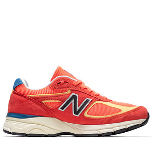 New Balance Made in USA 990v4 - Urgent Red/Maize