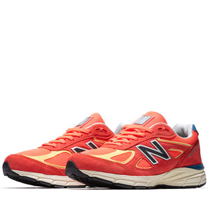 New Balance Made in USA 990v4 - Urgent Red/Maize