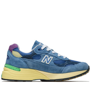 New Balance Made in USA 992 - Sea Stone/Green Apple