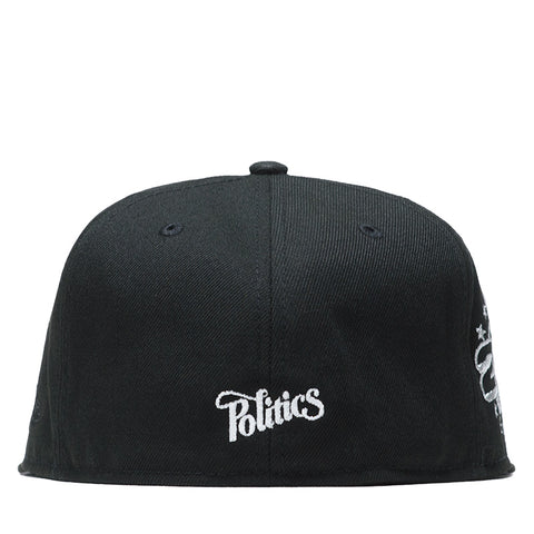 Politics x New Era 20th Anniversary 59FIFTY Fitted - Black