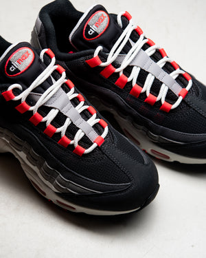 Nike Air Max 95 OG Premium 'Infrared' - Anthracite/Solar Red