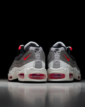 Nike Air Max 95 OG Premium 'Infrared' - Anthracite/Solar Red
