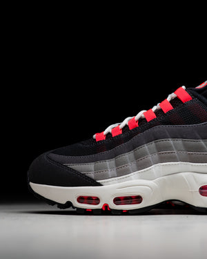 Nike Air Max 95 OG Premium 'Infrared' - Anthracite/Solar Red