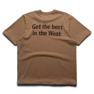 One Of These Days Best In The West Tee - Light Brown