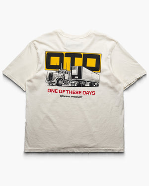 One Of These Days OTD Transport Tee - Bone