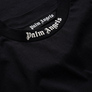 Palm Angels Classic Logo Over Tee - Black/Off White