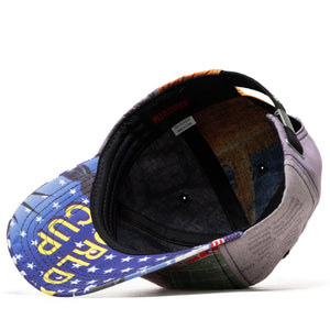 Pleasures World Cup Strapback - Multi